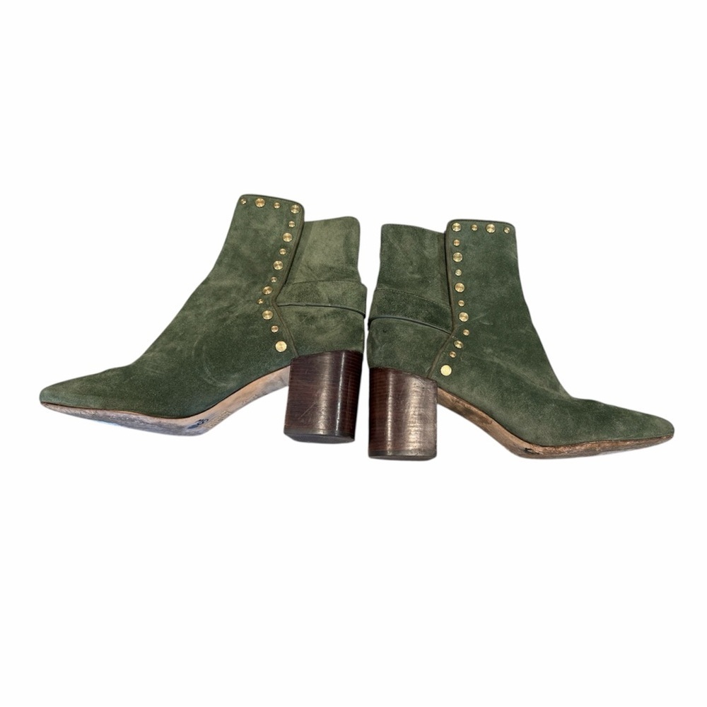 Tory Burch Kira Studded Bootie Olive – Size 9.5 - Picture 8 of 9